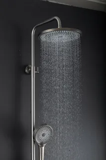 Душевая стойка Gappo G2499-39 оружейная сталь